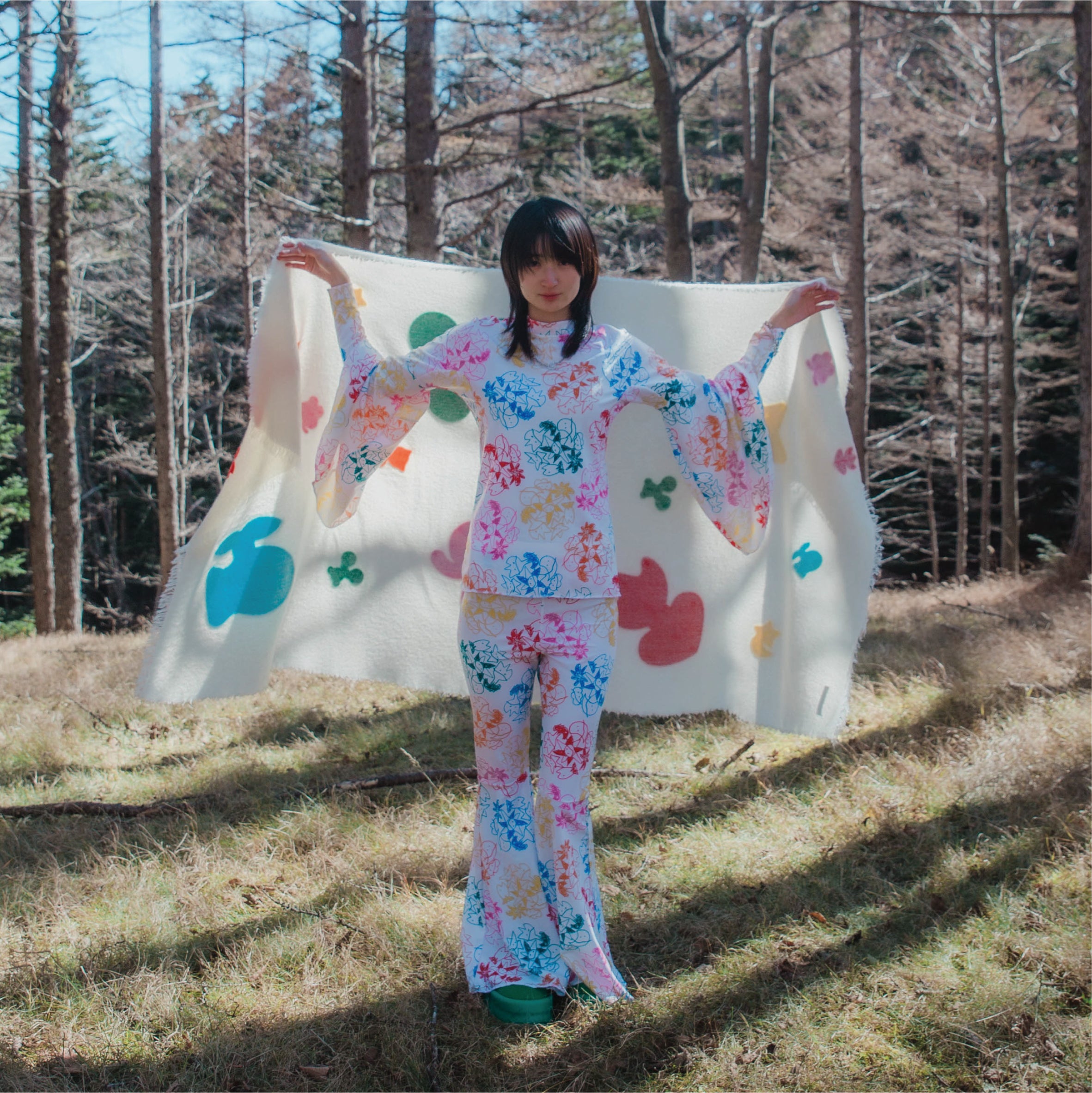 BIOTOPE × Watanabe Textile Blanket