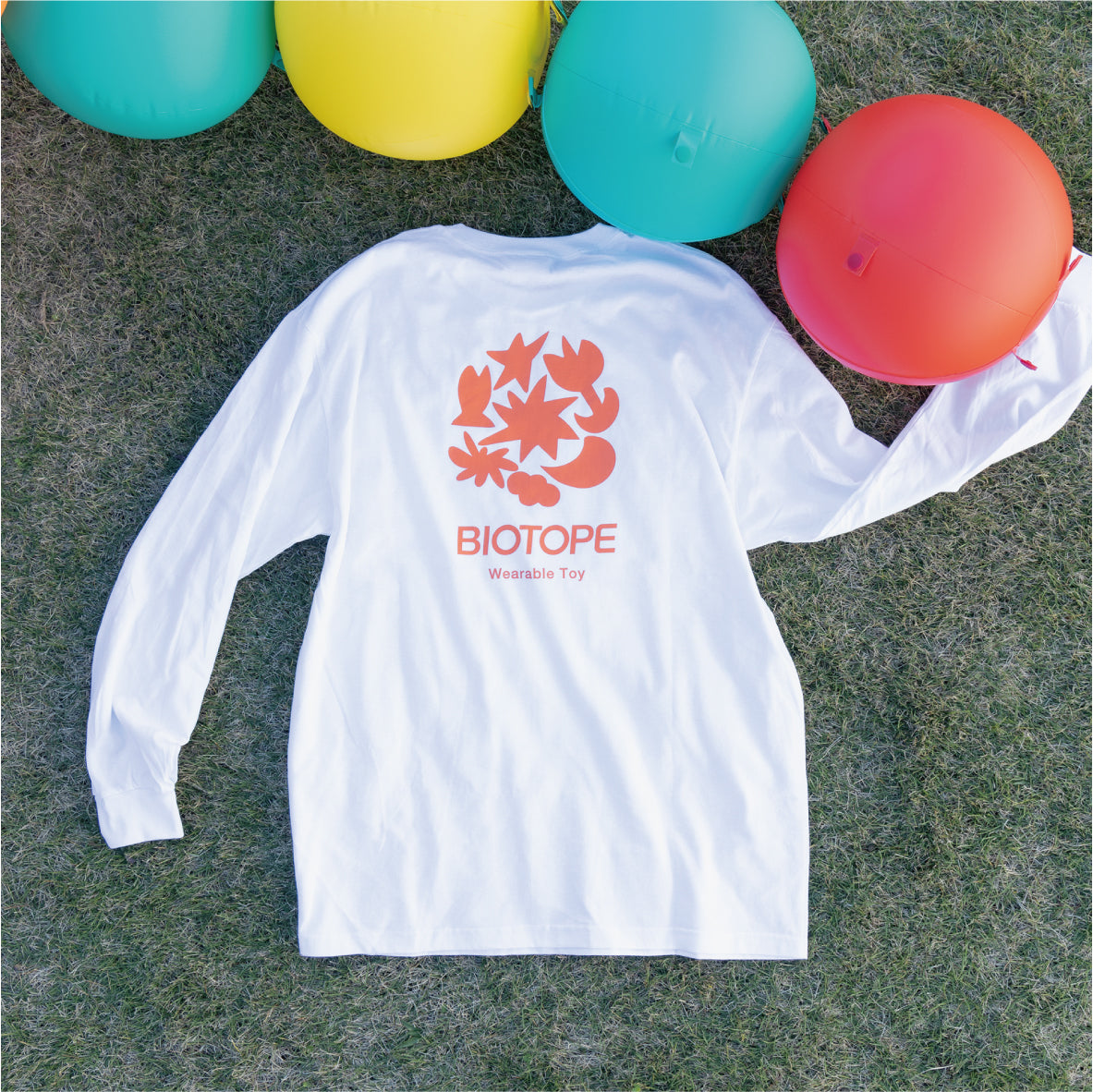 BIOTOPE Logo long sleeve　Tshirts