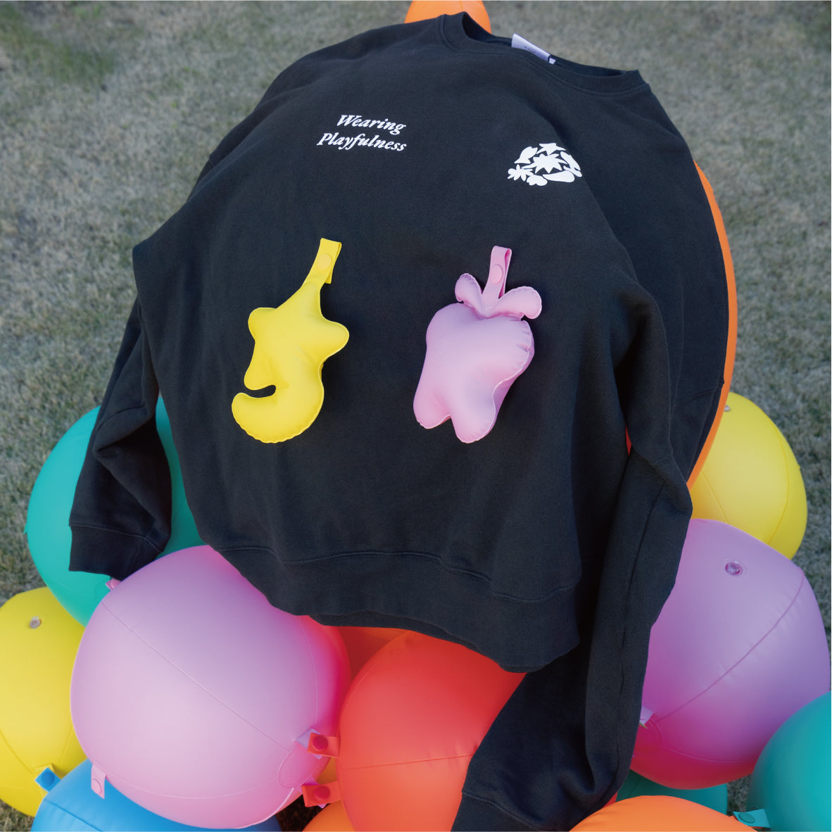 Wearing Playfulness Sweat