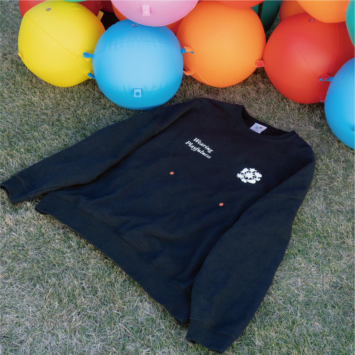 Wearing Playfulness Sweat